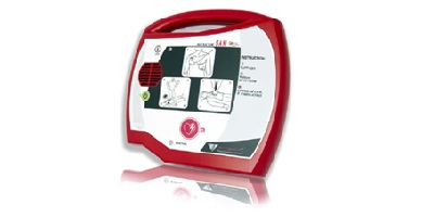 Defibrylator AED z baterią